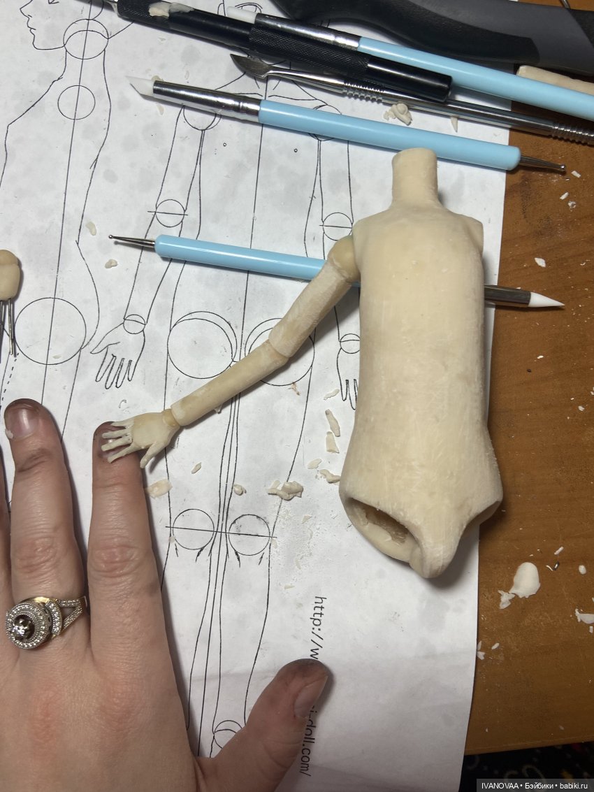 Создание шарнирной куклы - День 20 - Тема сисек не раскрыта (фото 3)