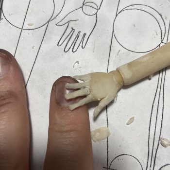 Создание шарнирной куклы - День 20 - Тема сисек не раскрыта