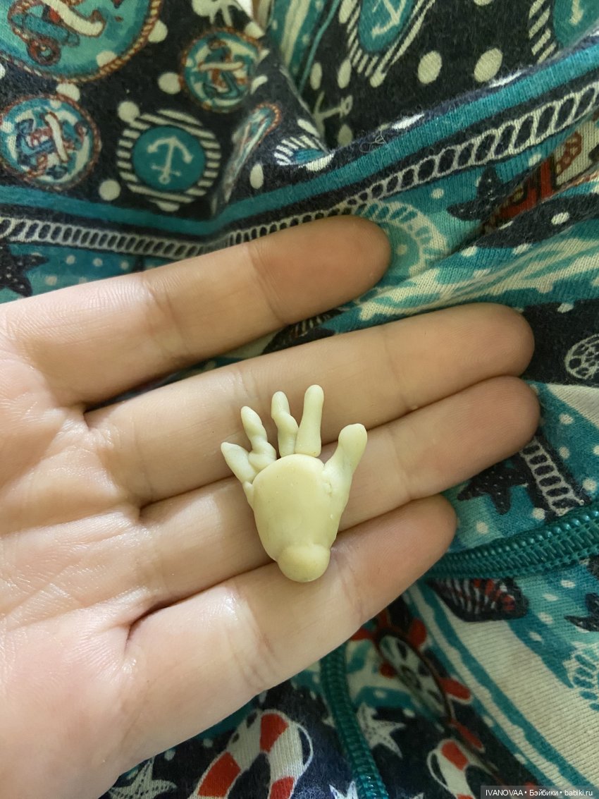 Создание шарнирной куклы - День 22 - Планирую расчлененку, леплю вторую ногу, переделываю локти (фото 7)