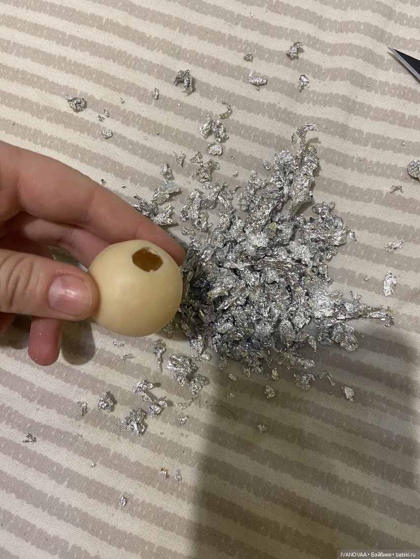 Создание шарнирной куклы. День 26. Передо мной в пакете Дикси лежит отрезанная голова (фото 4)