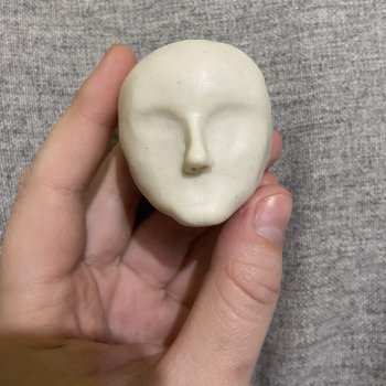 Создание шарнирной куклы. День 27, 28. Страсти по голове - Почему молд получился плохо