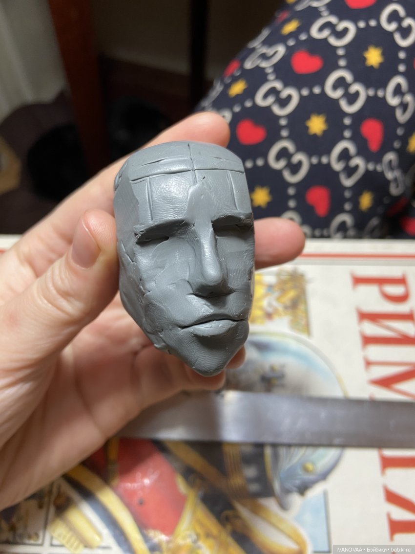 Создание шарнирной куклы. День 41. Вхожу в рабочий строй. Огромный прогресс. Хочу послушать ваш совет. День нового лица и