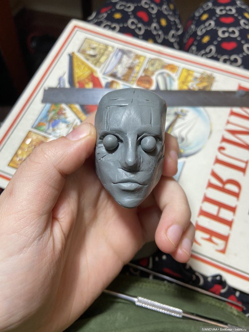 Создание шарнирной куклы. День 41. Вхожу в рабочий строй. Огромный прогресс. Хочу послушать ваш совет. День нового лица и