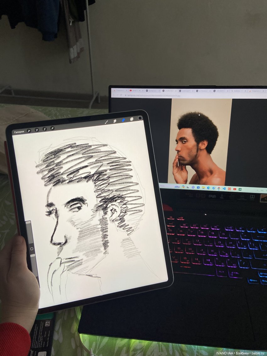 Создание шарнирной куклы. День 42. Леплю новую голову, и КАКАЯ НЕУДАЧА. Давайте учиться рисовать! 🎨 | Бэйбики Создание шарнирной куклы. День 42. Леплю новую голову, и КАКАЯ НЕУДАЧА. Давайте учиться рисовать! 🎨 (фото 4)