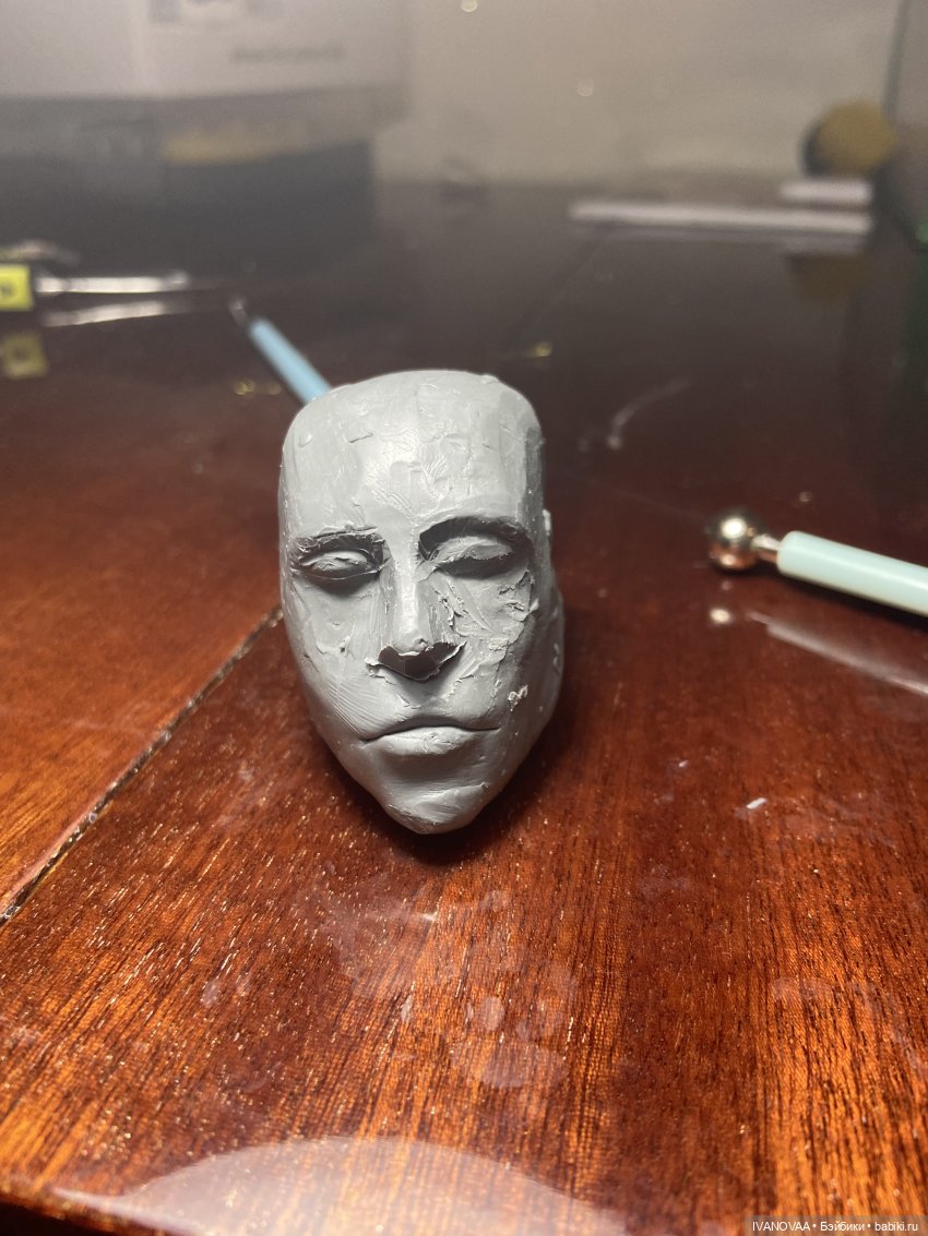 Создание шарнирной куклы. День 45. Глаза. Все получилось (фото 4)