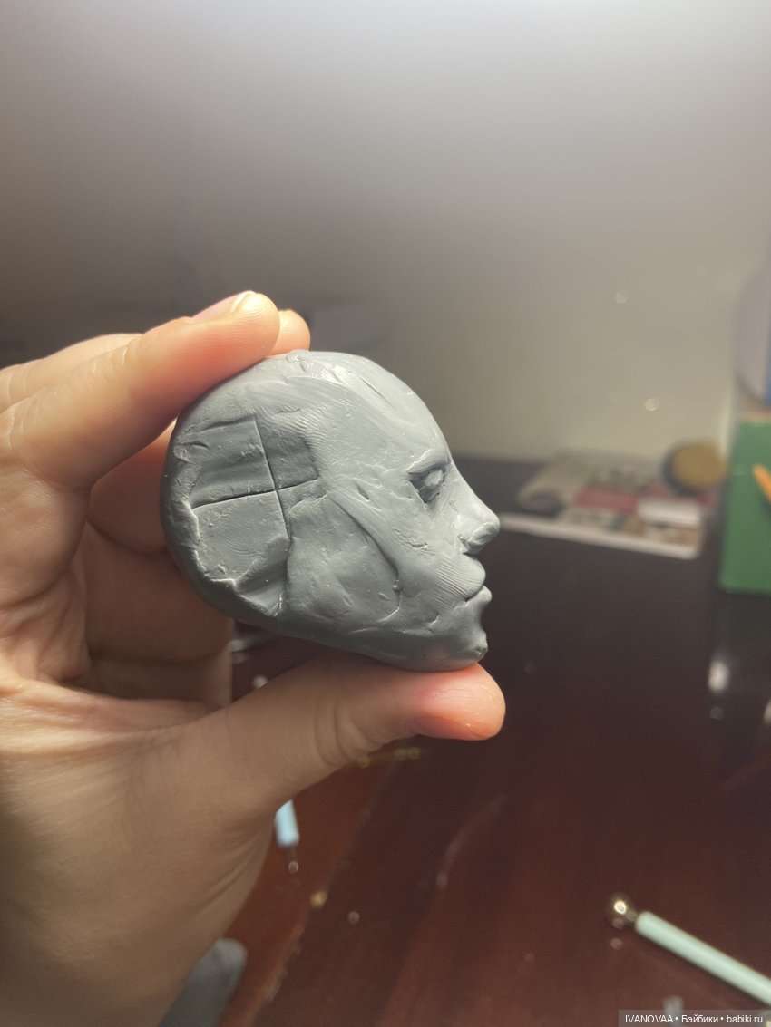 Создание шарнирной куклы. День 45. Глаза. Все получилось