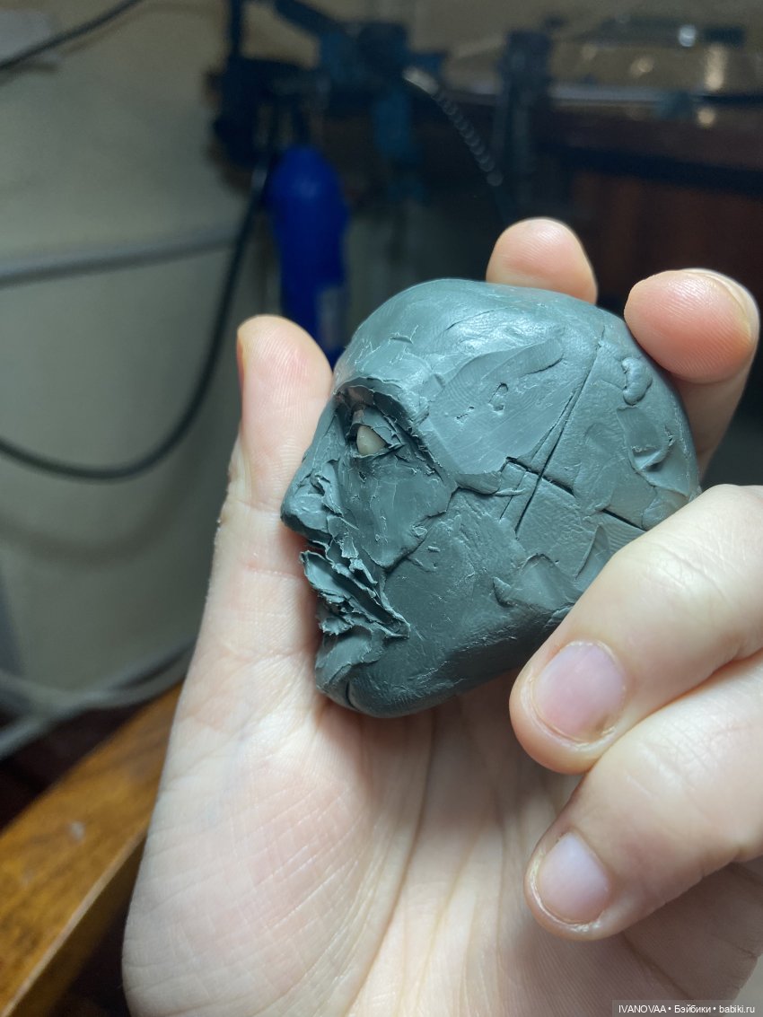 Создание шарнирной куклы. День 46. Новые глаза и веки