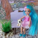 Скамейка для кукол 12-14см