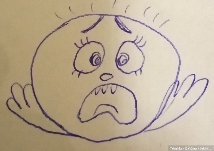 Шарж на Колобка 😄 — Рисование и арт: скетчи