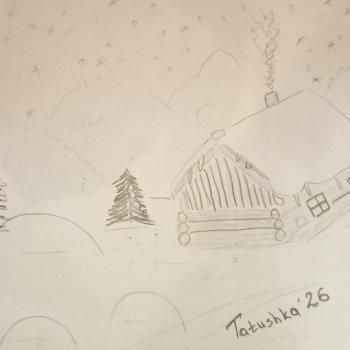 🌨️Домик в Альпах🌨️