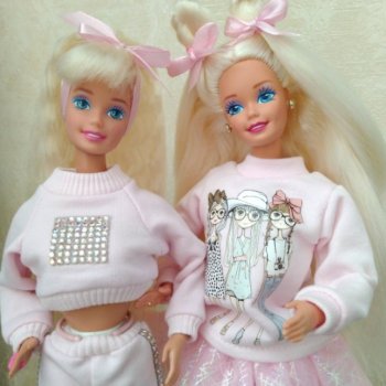 🍓Barbie  Totally Hair & Rockettes 🍓