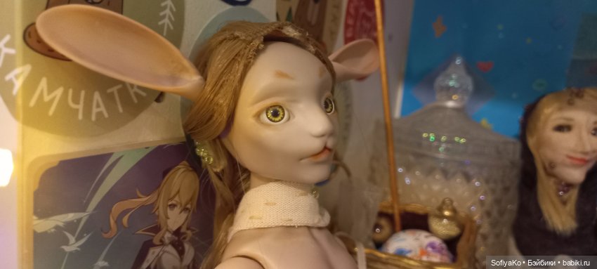 Детали парика.