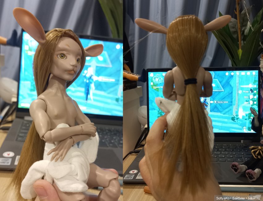 Парик готов! Ура!