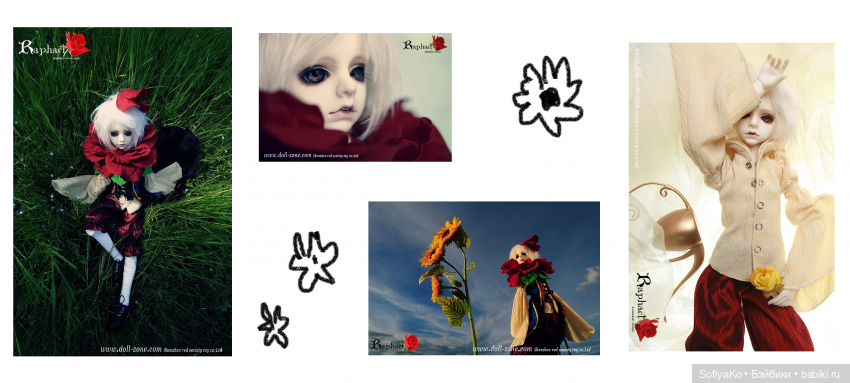 Официальные промо-фото Dollzone Raphael.