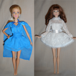 Нарядные платья на Барби