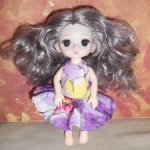 Платье для кукол Баболи (~15 см ростом)