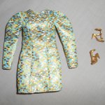 Аутфит Barbie Look Nighttime Glamour (платье+туфли)
