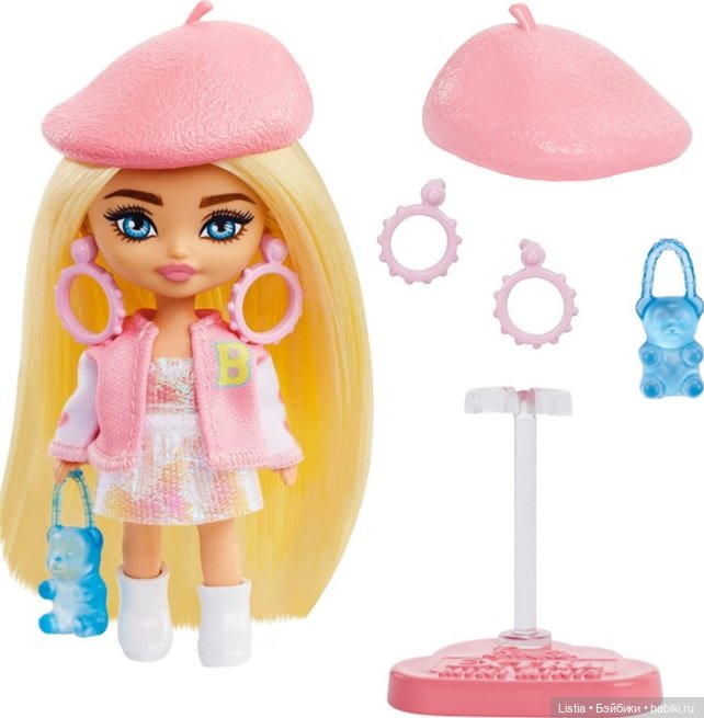 Линейка кукол Барби Экстра Мини Минис (фото 10)