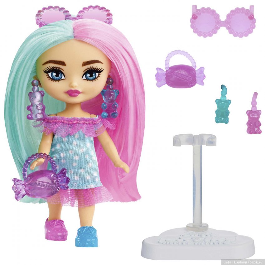 Линейка кукол Барби Экстра Мини Минис (фото 4)