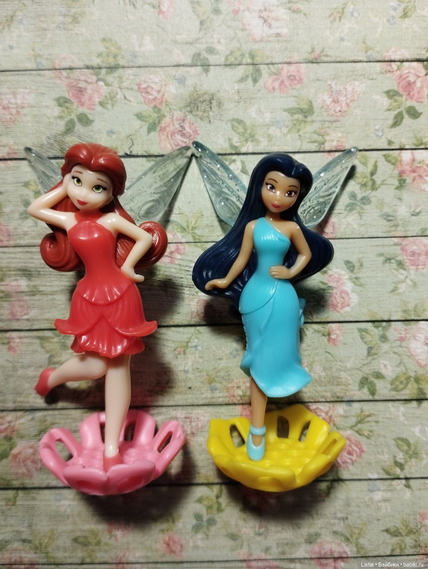 Феи Диснея из киндера — Фигурки Киндер Сюрприз (Kinder)
