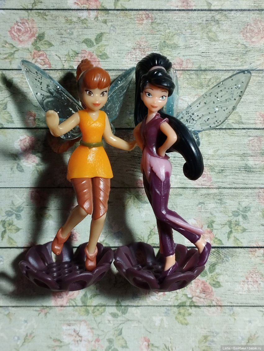 Феи Диснея из киндера — Фигурки Киндер Сюрприз (Kinder)