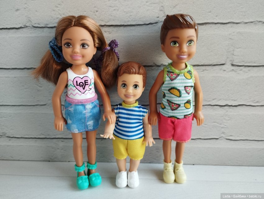 Набор "Малыш на кухне" Barbie Babysitters Inc Toddler & Kitchen Playset (GRP16)