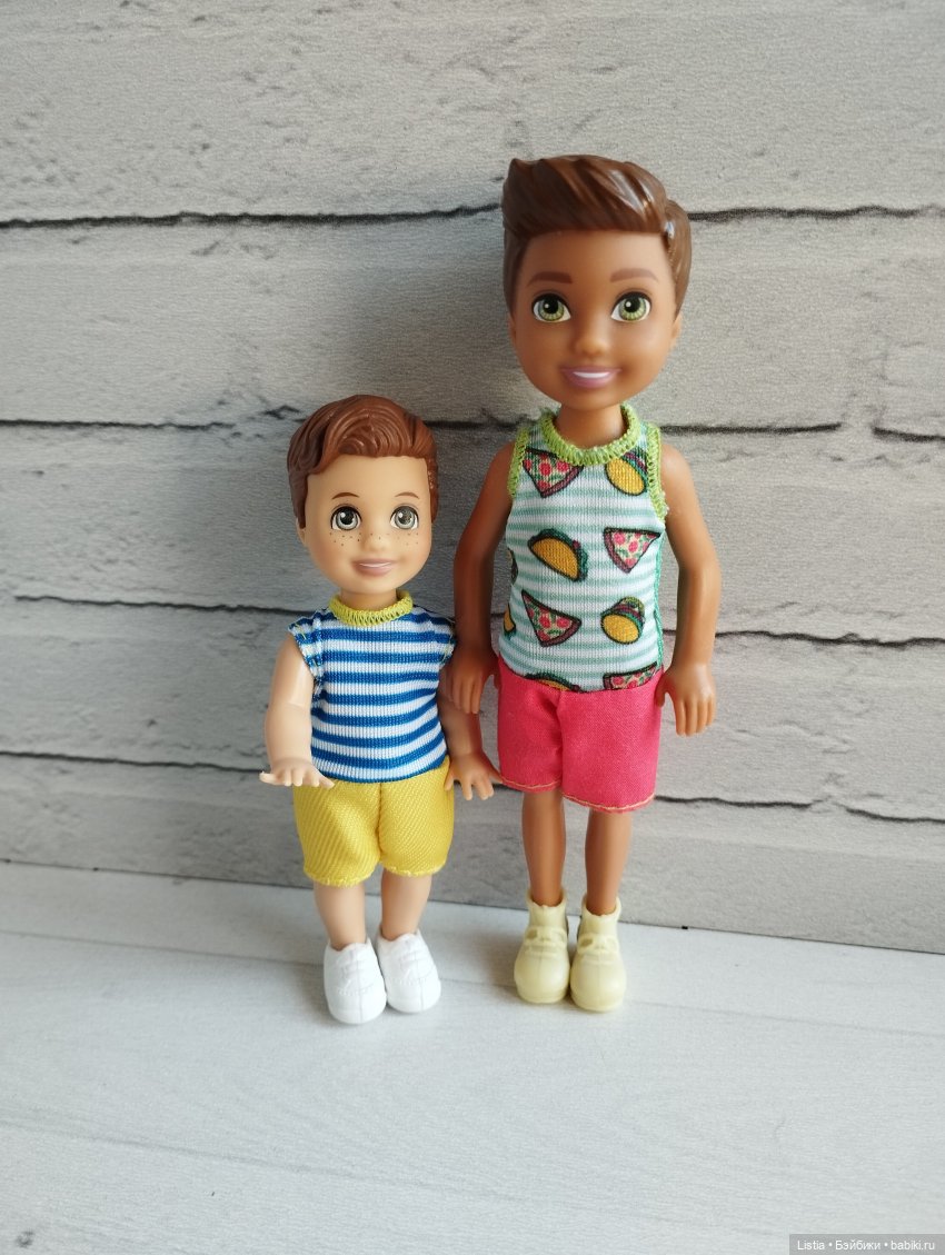 Набор "Малыш на кухне" Barbie Babysitters Inc Toddler & Kitchen Playset (GRP16)