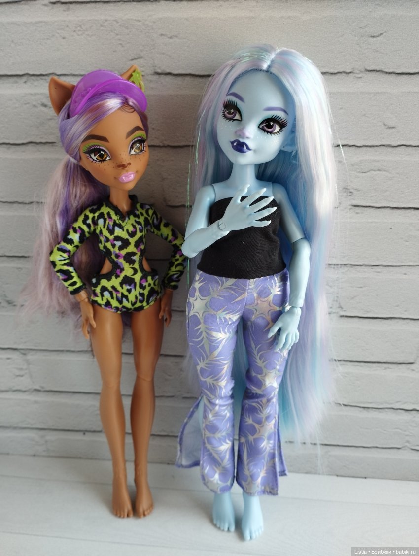 Пляжная Клодин. Обзор на Monster High Scare-adise Island Clawdeen Wolf (2023) HRP67