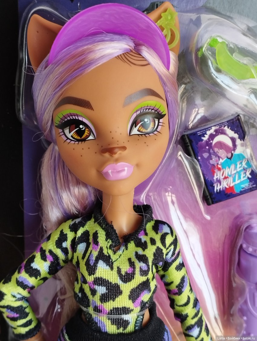 Пляжная Клодин. Обзор на Monster High Scare-adise Island Clawdeen Wolf (2023) HRP67 (фото 5)