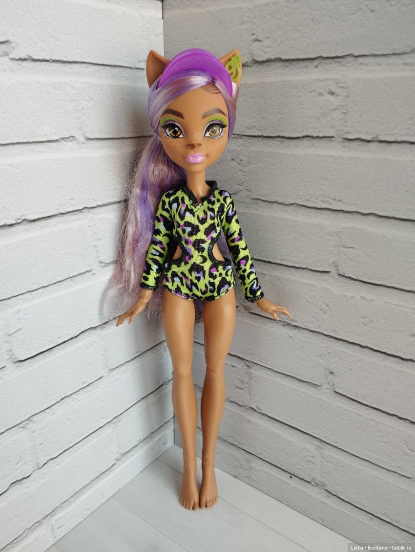 Пляжная Клодин. Обзор на Monster High Scare-adise Island Clawdeen Wolf (2023) HRP67