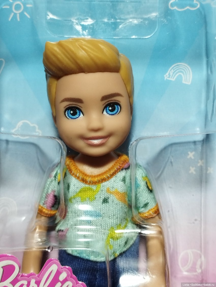 Мальчик Челси 2024 Barbie Chelsea Boy Doll w/ Dinosaur Shirt (HXM98) (фото 2)