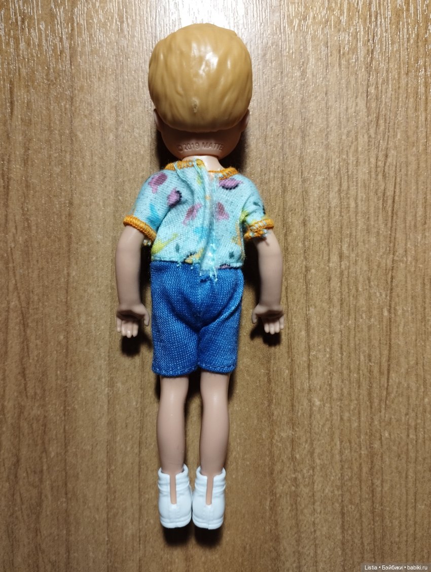 Мальчик Челси 2024 Barbie Chelsea Boy Doll w/ Dinosaur Shirt (HXM98) (фото 9)