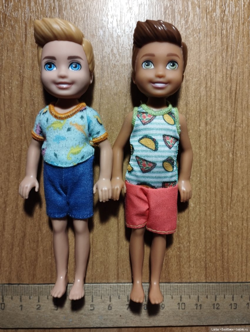 Мальчик Челси 2024 Barbie Chelsea Boy Doll w/ Dinosaur Shirt (HXM98)