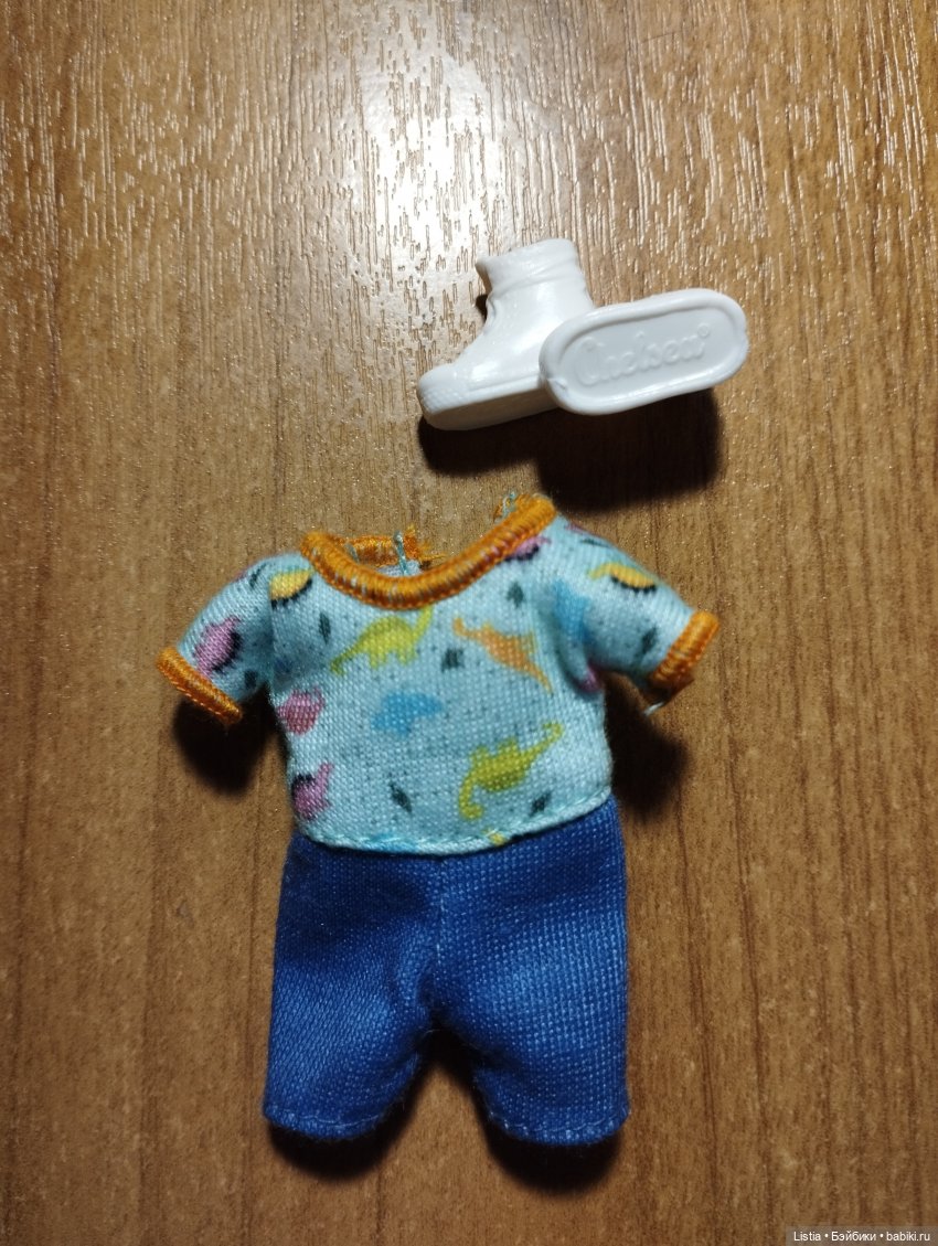 Мальчик Челси 2024 Barbie Chelsea Boy Doll w/ Dinosaur Shirt (HXM98)