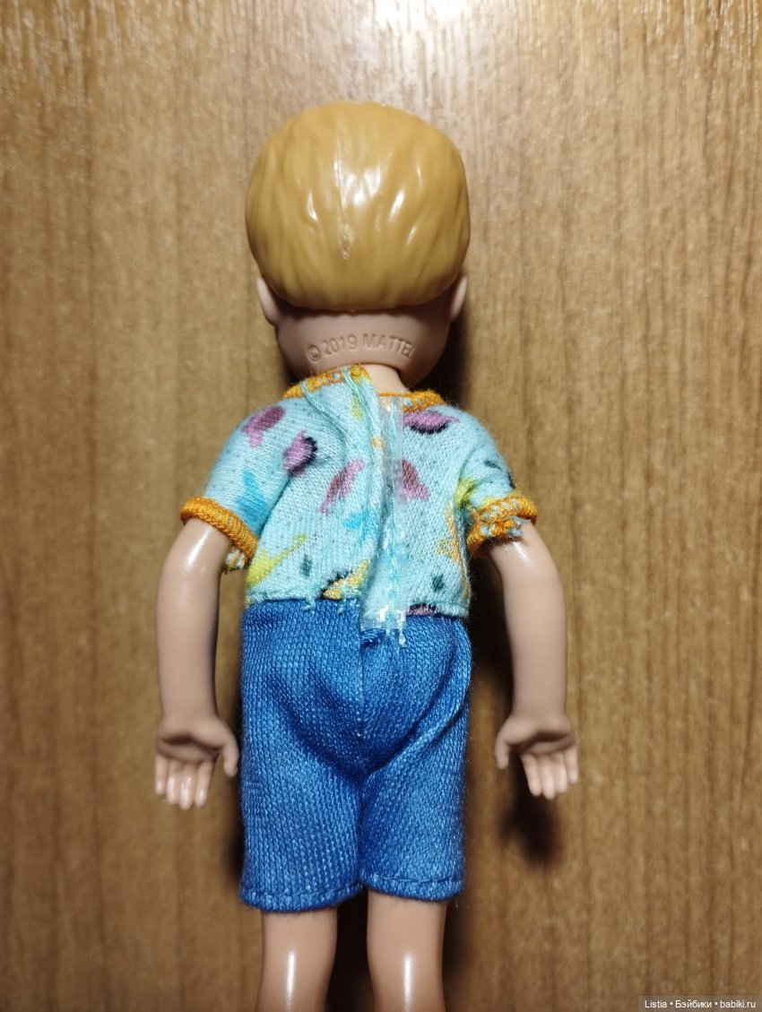 Мальчик Челси 2024 Barbie Chelsea Boy Doll w/ Dinosaur Shirt (HXM98) (фото 8)