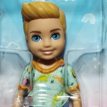 Мальчик Челси 2024 Barbie Chelsea Boy Doll w/ Dinosaur Shirt (HXM98)