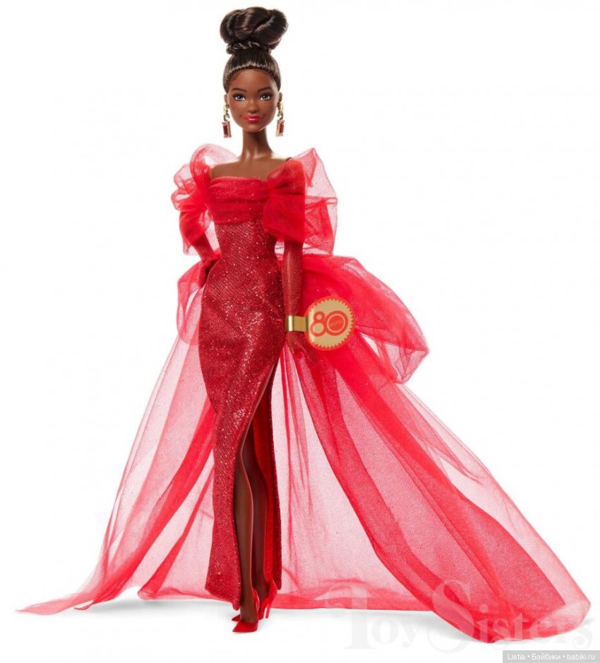 Обзор на Барби, выпущенную к 80-летию Маттел 2025 Barbie Mattel 80th Anniversary Ruby Red Doll (JGD25) | Бэйбики Обзор на Барби, выпущенную к 80-летию Маттел 2025 Barbie Mattel 80th Anniversary Ruby Red Doll (JGD25) (фото 5)