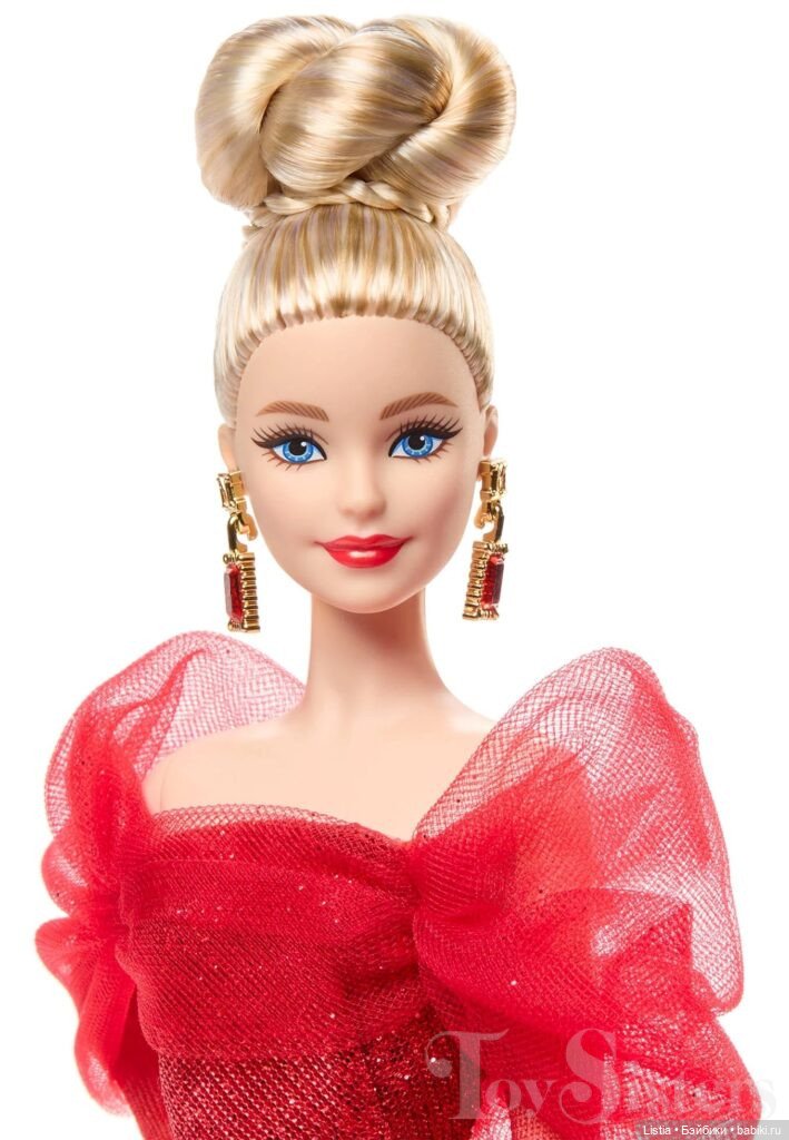 Обзор на Барби, выпущенную к 80-летию Маттел 2025 Barbie Mattel 80th Anniversary Ruby Red Doll (JGD25) | Бэйбики Обзор на Барби, выпущенную к 80-летию Маттел 2025 Barbie Mattel 80th Anniversary Ruby Red Doll (JGD25) (фото 4)