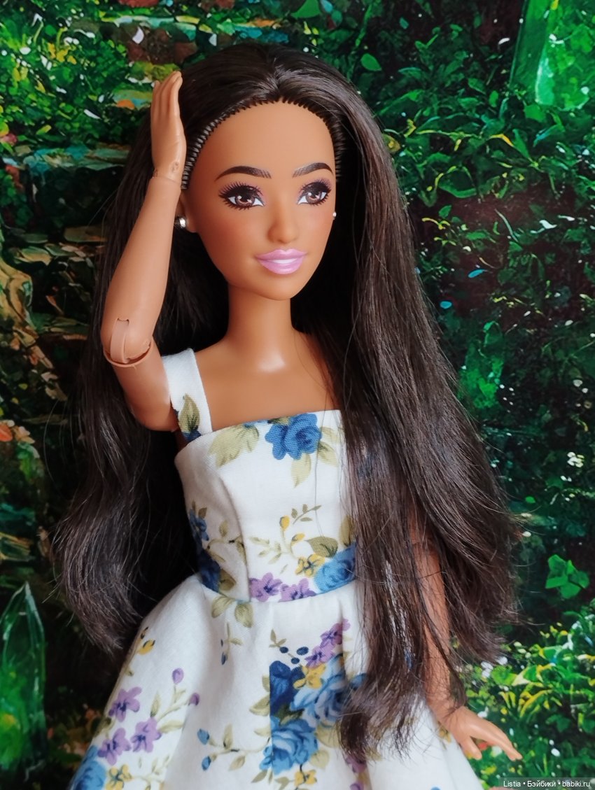Обзор на Барби Делюкс №7 (Barbie Deluxe Style Blue Metallic Doll (JFP42) 2025)