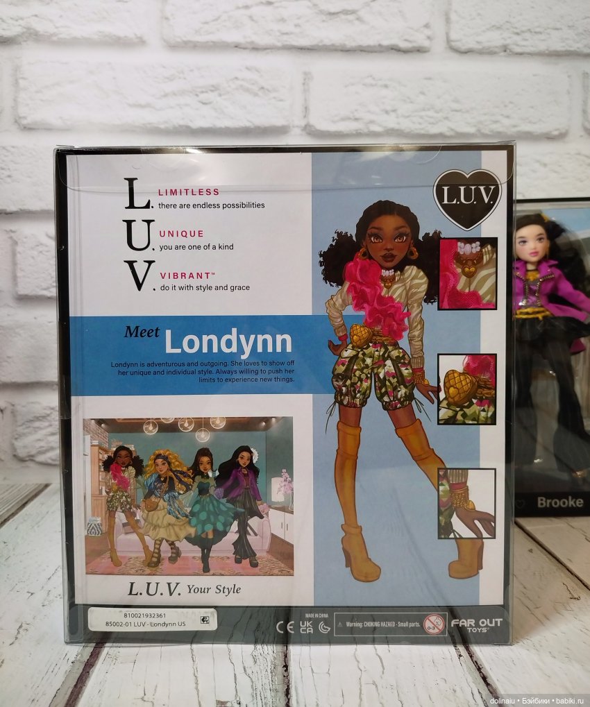 Мои новые кукложители - L.U.V. dolls premium fashion: знакомство (фото 3)
