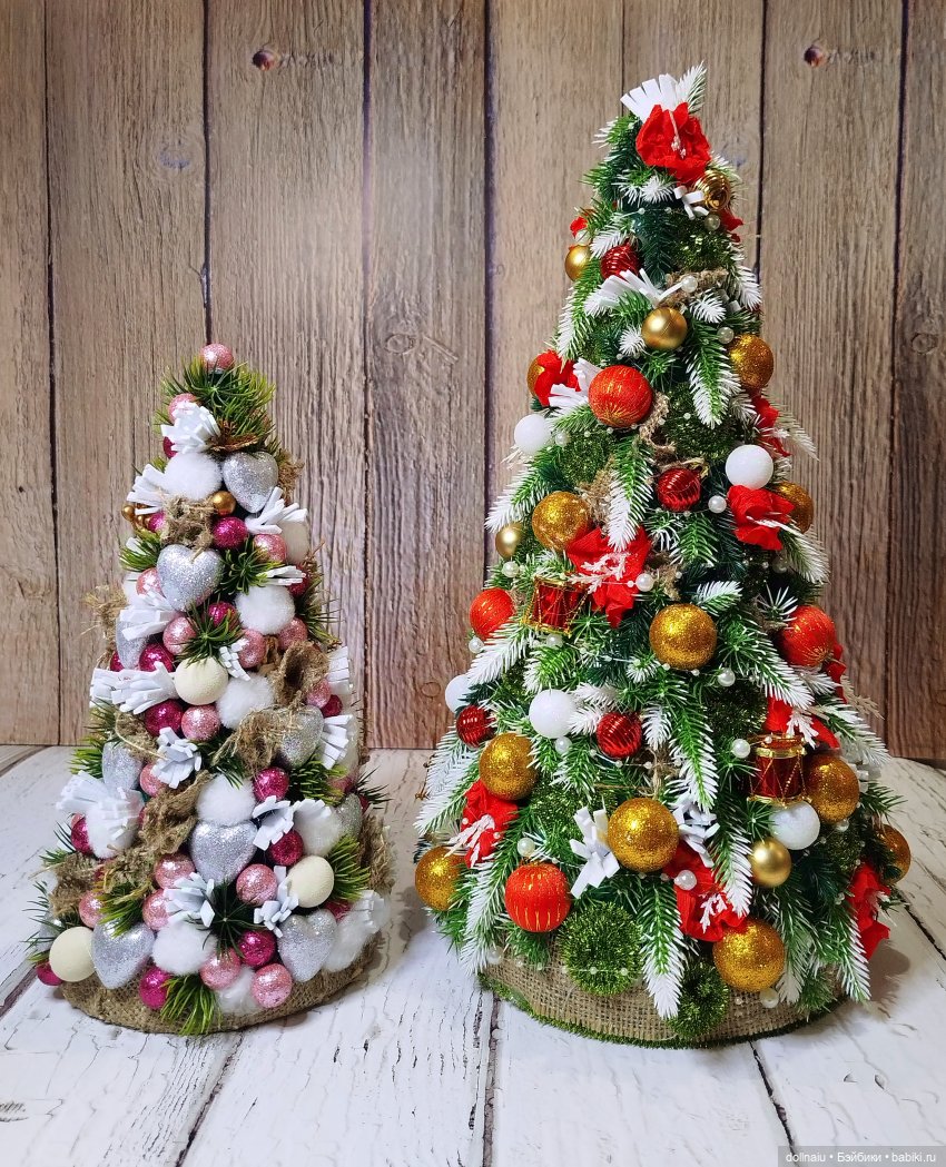 Елочка для кукол | Бэйбики Елочка для кукол — Создание миниатюры: МК (фото 7)