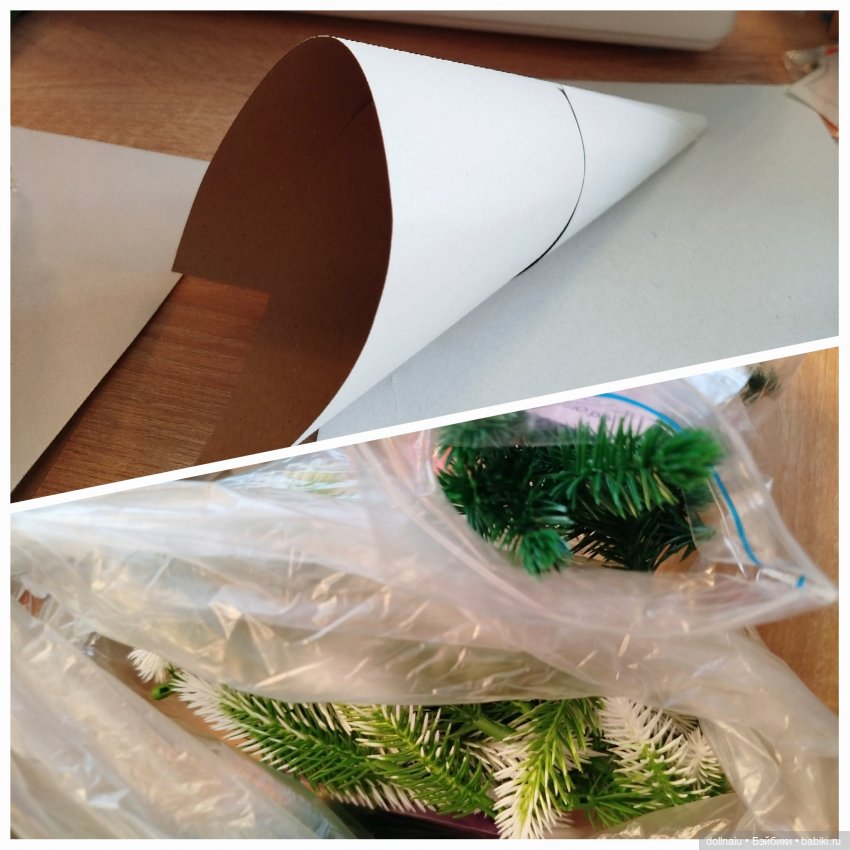 Елочка для кукол | Бэйбики Елочка для кукол — Создание миниатюры: МК (фото 2)