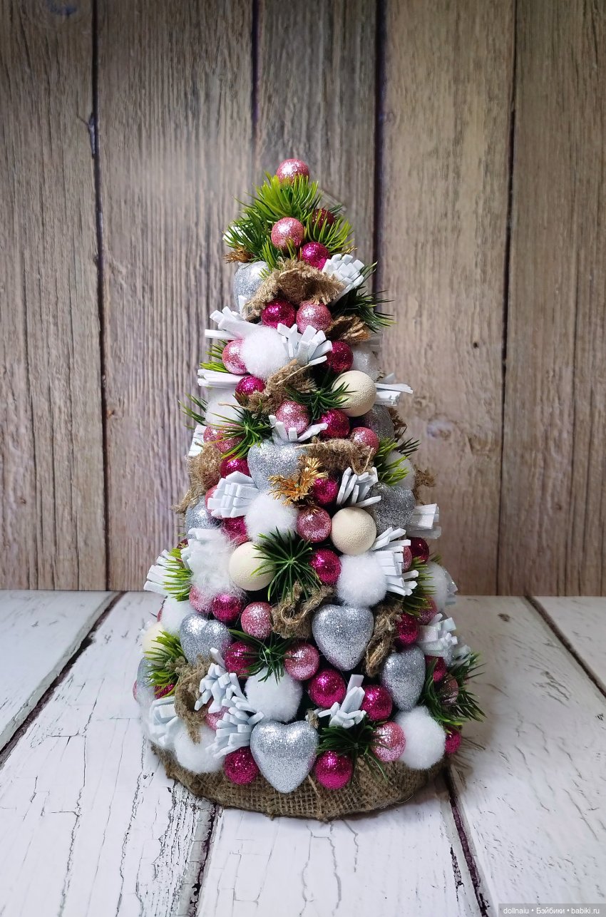 Елочка для кукол | Бэйбики Елочка для кукол — Создание миниатюры: МК (фото 4)