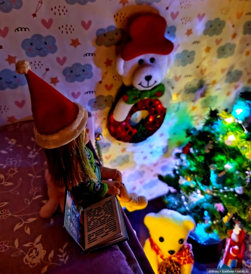 Новый год для Лальки — Румбоксы и кукольные интерьеры: фото (фото 9)