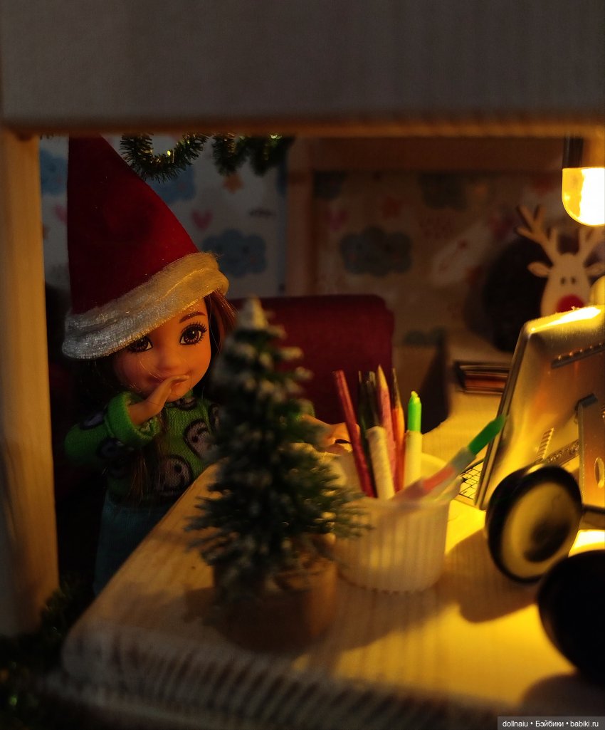 Новый год для Лальки — Румбоксы и кукольные интерьеры: фото