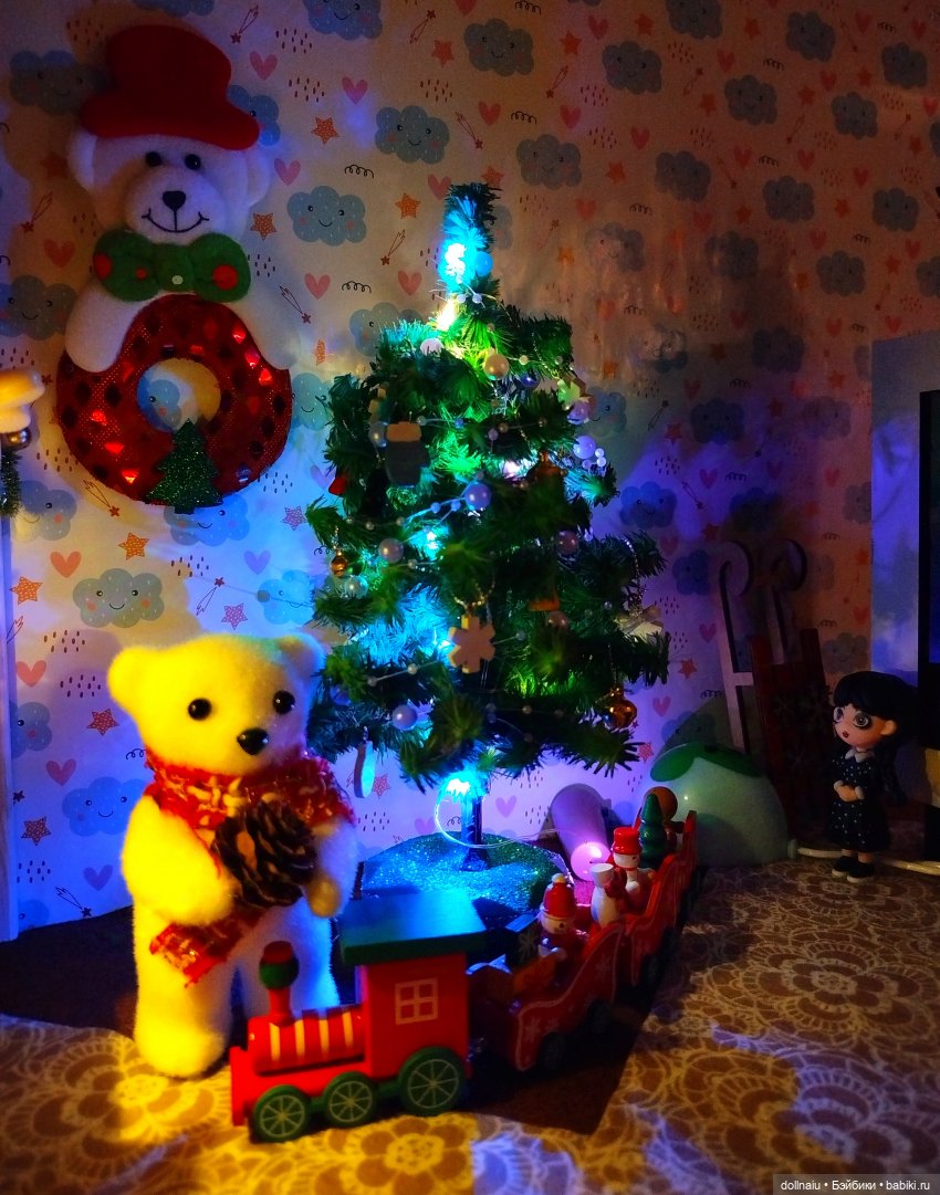 Новый год для Лальки — Румбоксы и кукольные интерьеры: фото