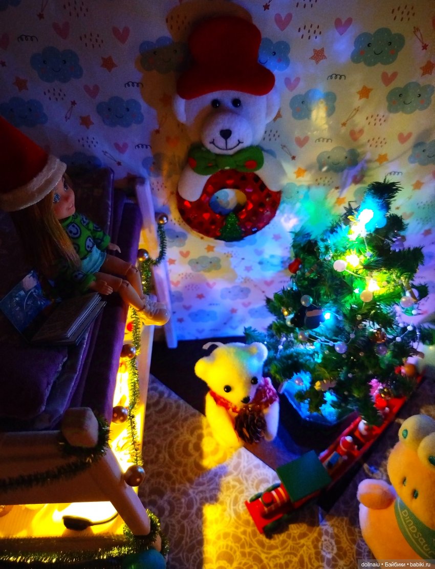 Новый год для Лальки — Румбоксы и кукольные интерьеры: фото (фото 10)