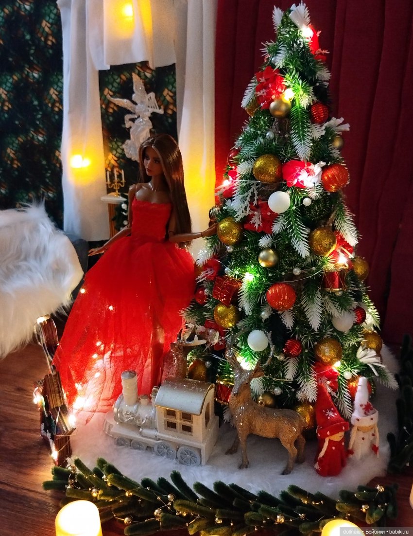 С Новым 2025 — Куклы Barbie (Барби): Looks (фото 6)