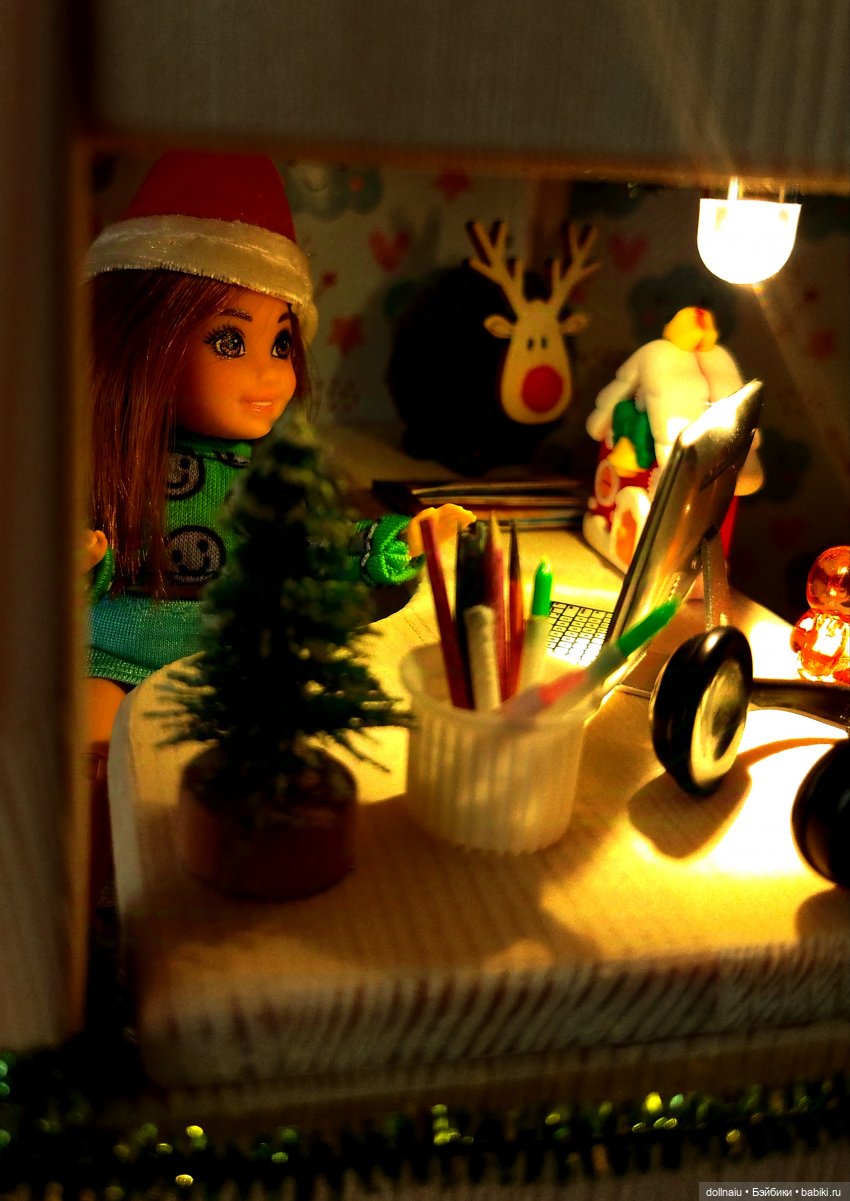 Новый год для Лальки — Румбоксы и кукольные интерьеры: фото