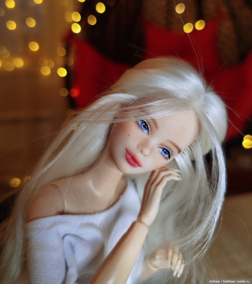 Мой первый OOAK - русалочка Одиль (фото 10)